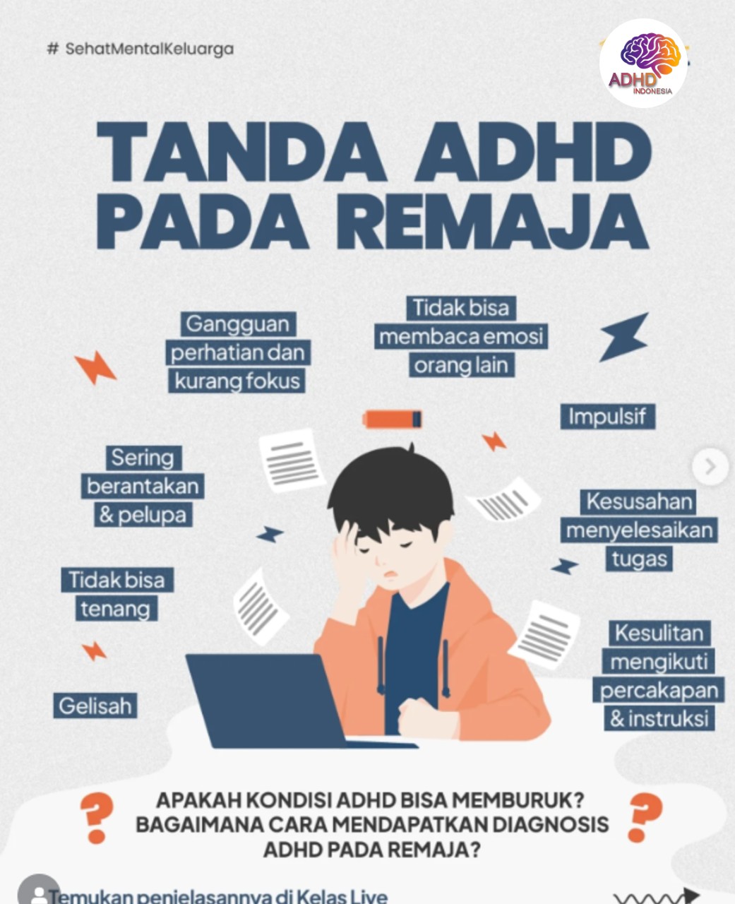 Screening ADHD Non-Diagnostik: Edukasi Awal bagi Orang Tua di Kabupaten Sigi